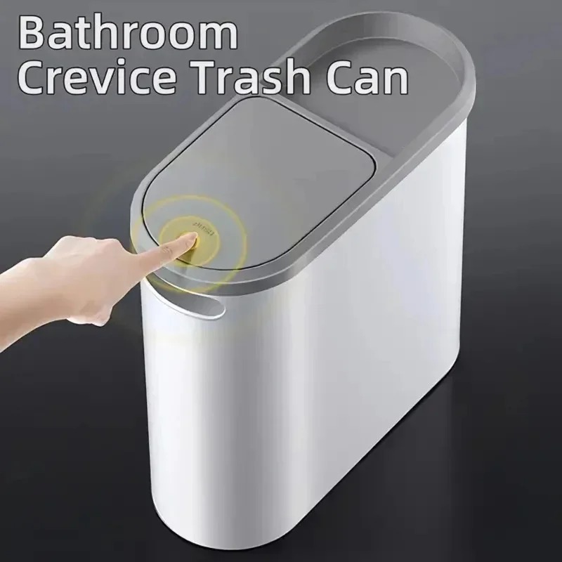 Press Type Trash Can With Lid  - Commercial Kitchen Bin 评论和价格