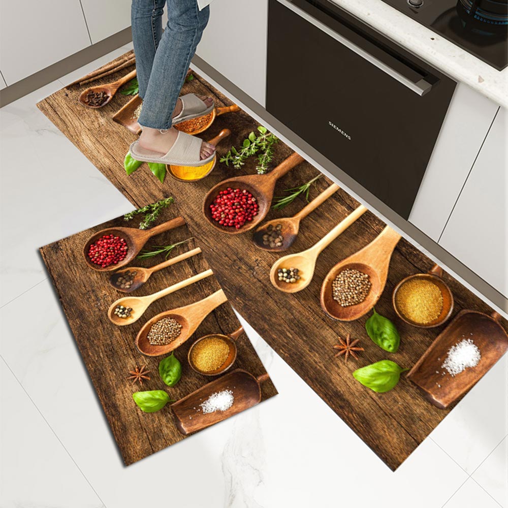 1PC Vegetable Grains Spices Ki - Commercial Kitchen Mats 评论和价格
