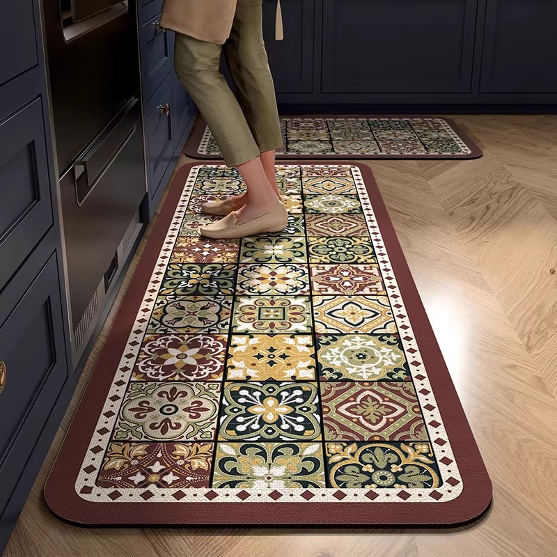 Carpet for Kitchen Floor Mat W - Commercial Kitchen Non Slip Flooring 评论和价格