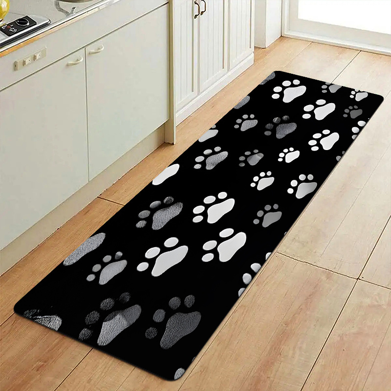 Animal Paw Print Carpet Mat Ru - Commercial Kitchen Non Slip Flooring 评论和价格