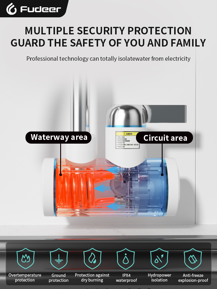 Fudeer Electric Water Heater 2 - Commercial Kitchen Faucet 评论和价格