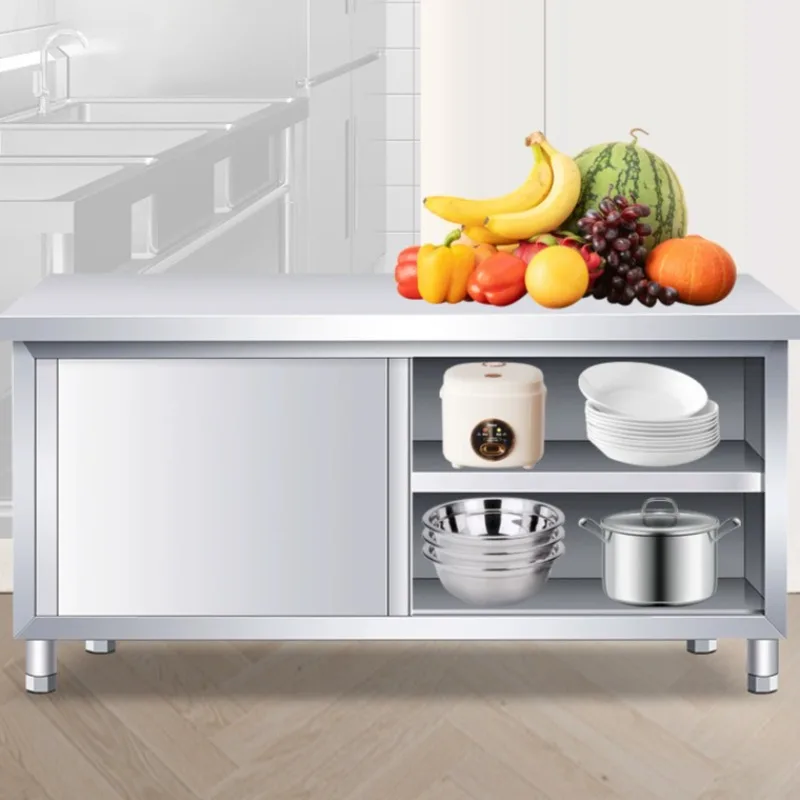 Bar Cart Stainless Steel Kitch - Commercial Kitchen Prep Table With Storage 评论和价格